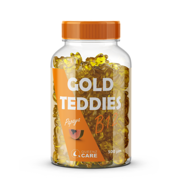 b12_Gold_Teddies de Queenz Care con sabor a papaya