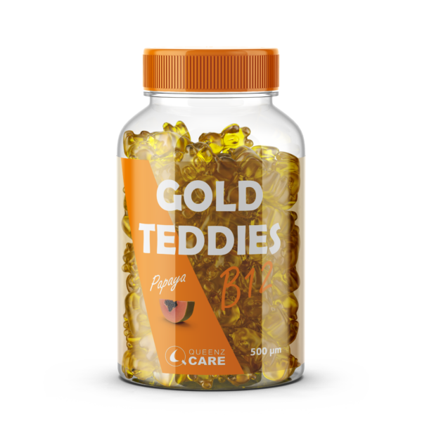 b12_Gold_Teddies de Queenz Care con sabor a papaya