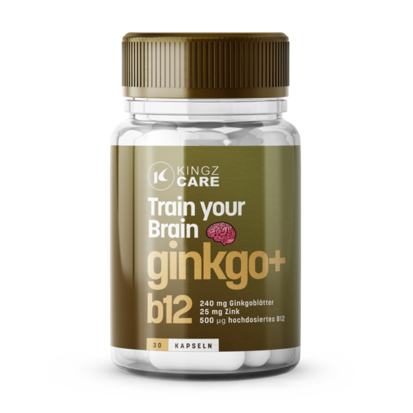 Entrena tu cerebro con Steve - Ginkgo B12 Cápsulas