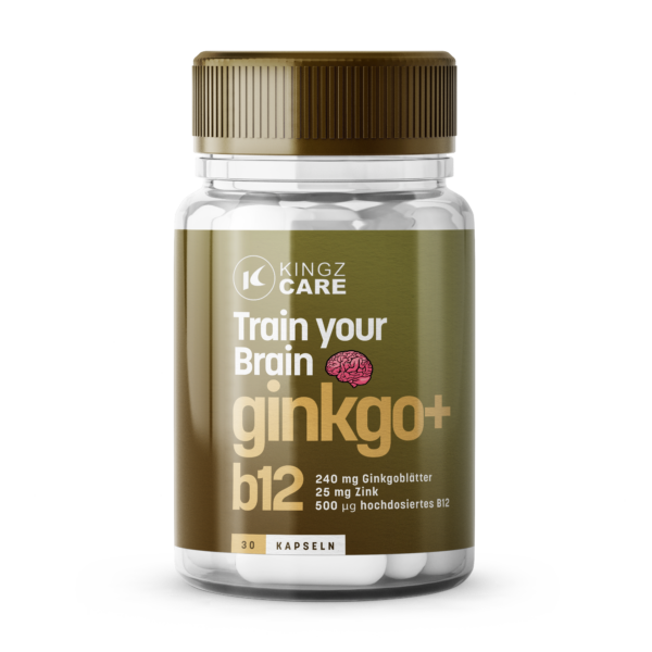 Entrena tu cerebro con Steve - Ginkgo B12 Cápsulas