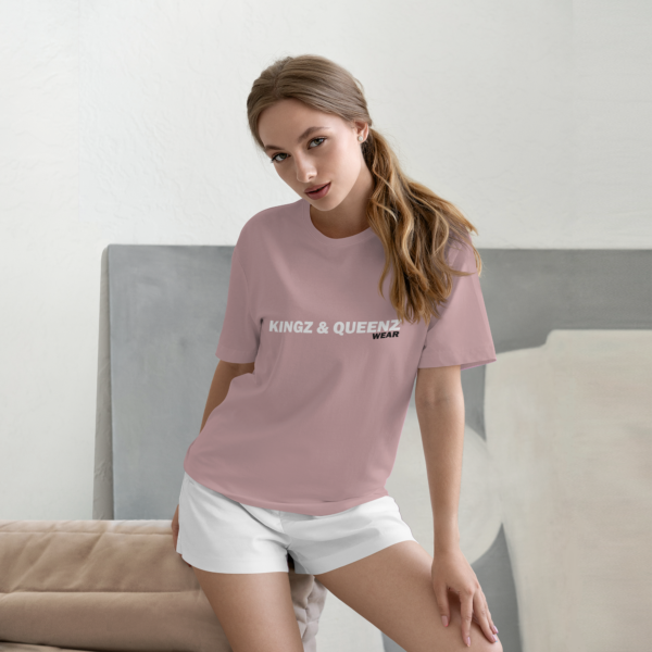 kingz_and_queenz_wear_camiseta_mujer_púrpura_rosa_nueva