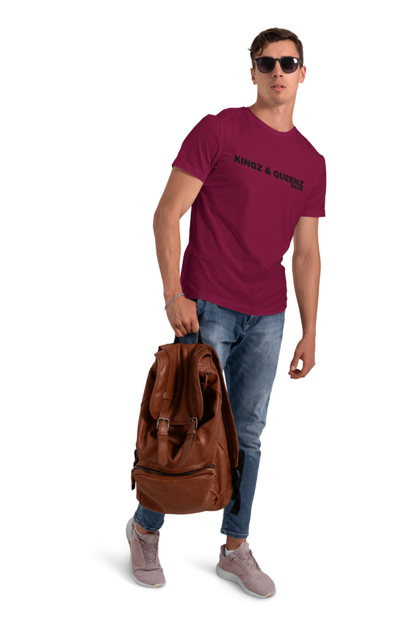 kingz_and_queenz_wear_t_shirt_herren_burgundy