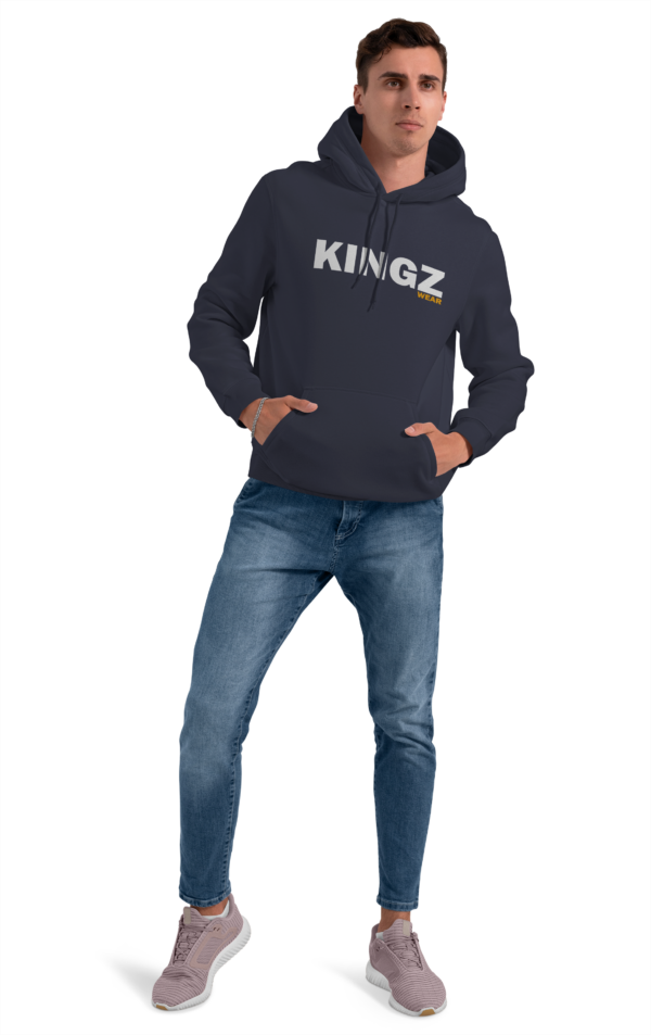 kingz_wear_classic_hoodie_man_Dark_Navy_Blue