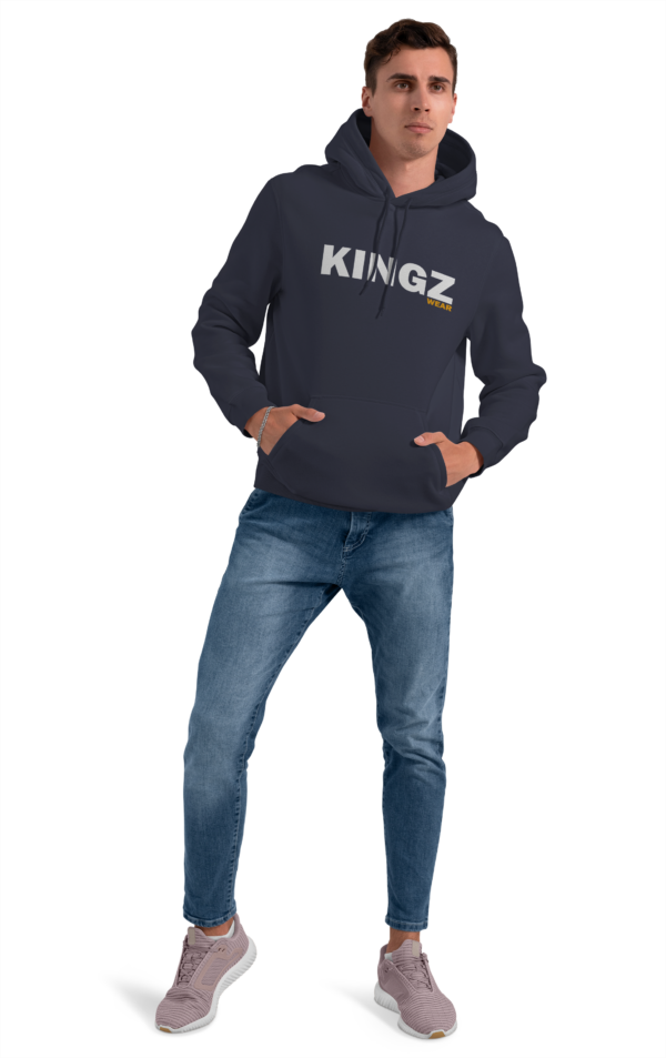 kingz_wear_classic_hoodie_man_Dark_Navy_Blue