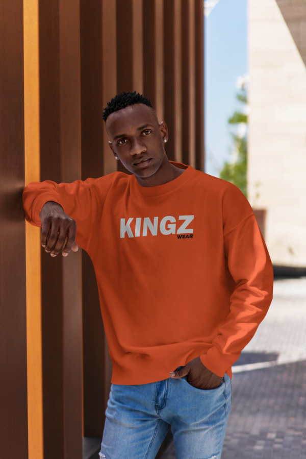 kingz_wear_sweatshirt_man_orange