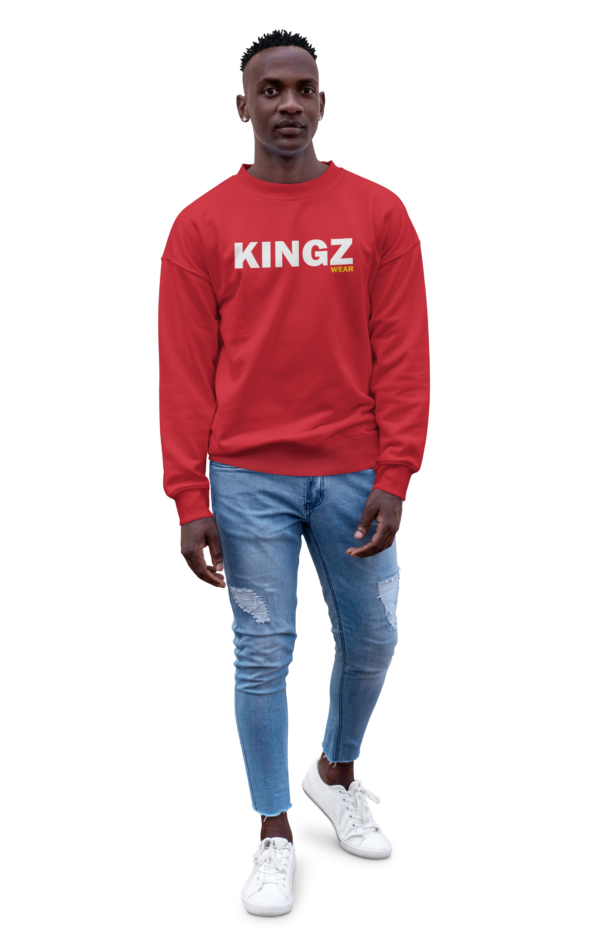 kingz_wear_sudadera_hombre_roja