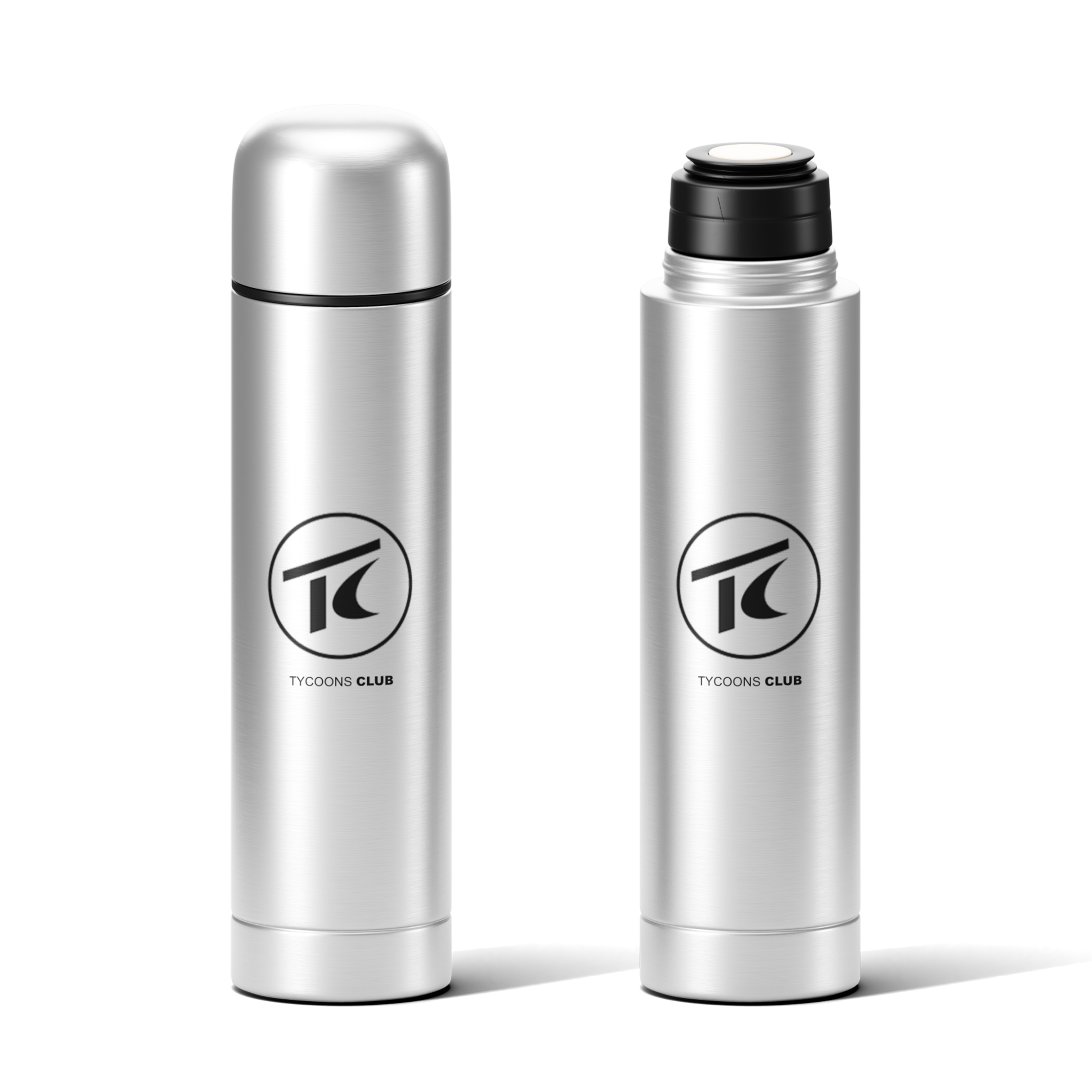 Tycoons Club Thermos® Bottle | Silver